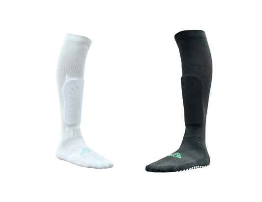 Youth Soccer Socks with a Built-In Shin Guard Pocket