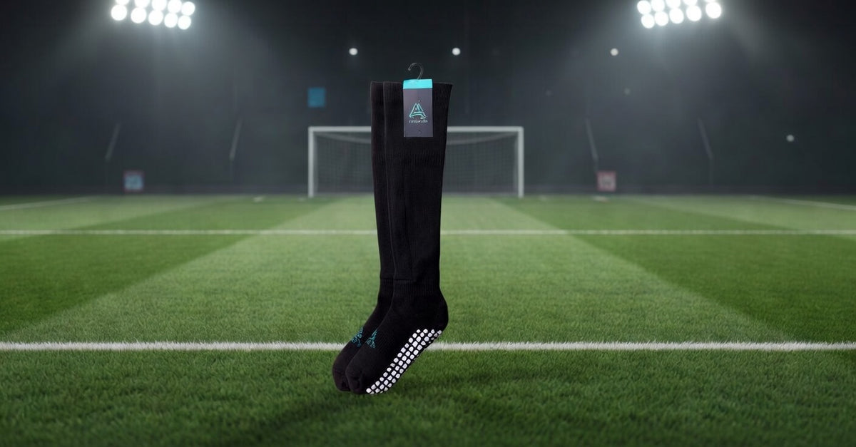 Youth Soccer Socks with a Built-In Shin Guard Pocket
