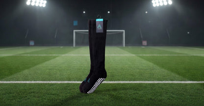 Youth Soccer Socks with a Built-In Shin Guard Pocket